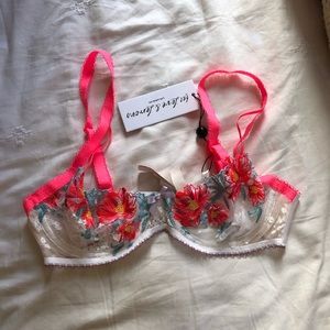 For Love and Lemons Poppy Lace Bra